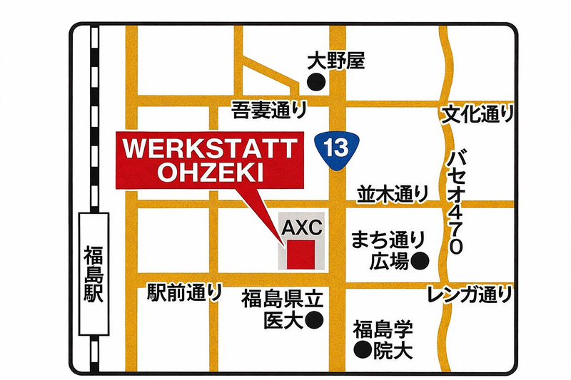 アクセス地図